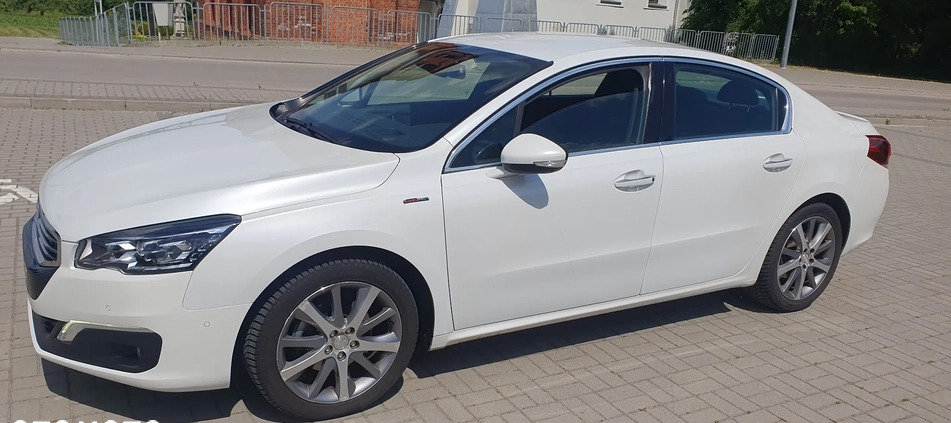 Peugeot 508 cena 52000 przebieg: 116850, rok produkcji 2015 z Chełm małe 742